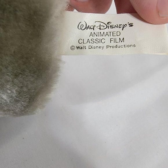 Vintage Disneyland Walt Disney World Dumbo Elephant 8" Plush Stuffed Animal Toy - Picture 8 of 9